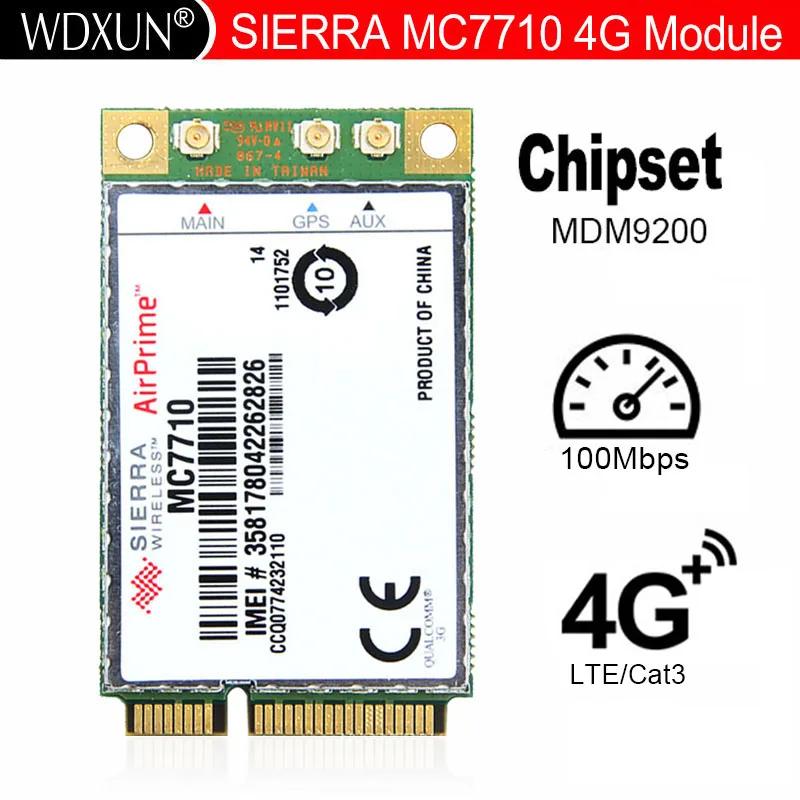 SierraWireless PCIE FDD LTE CAT3 DC-HSPA + HSPA + HSDPA HSUPA WCDMA GSM GPRS EDGE GPS , 4G Emax B3 B7 B8 B20 , MC